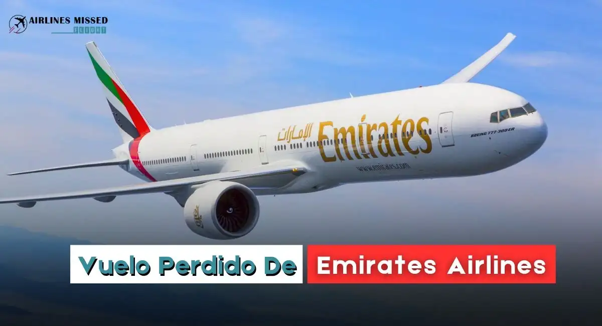 vuelo perdido de Emirates Airlines